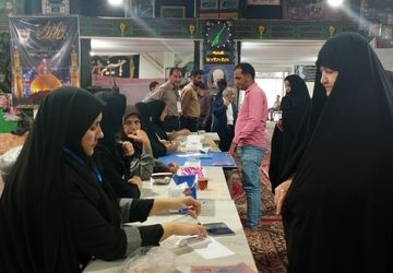 بازدید شهردار خلیل‌آباد از شعب اخذ رای انتخابات