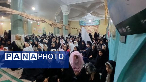 دختران باخرزی در خلوت اعتکاف با خدا