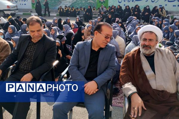 مراسم فاطمیه در مدرسه والدین آناخاتون تبریز