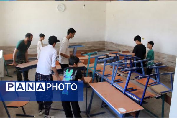 اردوی جهادی نوجوانان گروه جهادی پهلوان بی مزار 