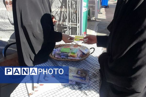 برگزاری غرفه و مواکب فرهنگی به‌مناسبت سالگرد حاج قاسم سلیمانی در صباشهر