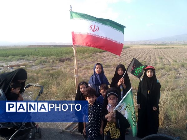 برپایی موکب نهادهای اداره آموزش و پرورش در شیروان