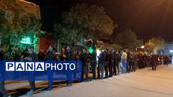 مراسم شام غریبان در شهر تیتکانلو