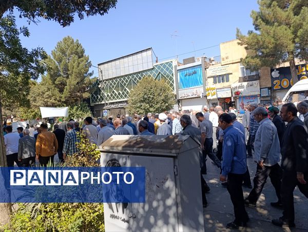 راهپیمایی بشارت نصر در نیشابور 