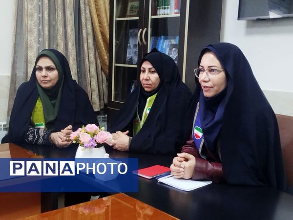 دیدار رئیس سازمان دانش‌آموزی شهرستان فاروج با مدیر جدید آموزش و پرورش این شهر