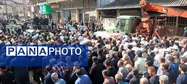 مراسم تشییع پیکر شهید امنیت در سوادکوه