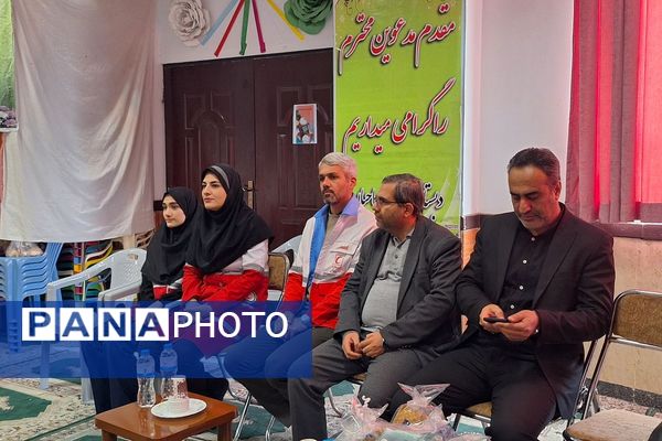 افتتاحیه طرح «سفیران سلامت» در دبستان الهام حاجیان ناحیه دو شهرری 