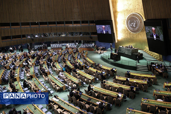 سخنرانی رئیس جمهور در نشست مجمع عمومی سازمان ملل متحد