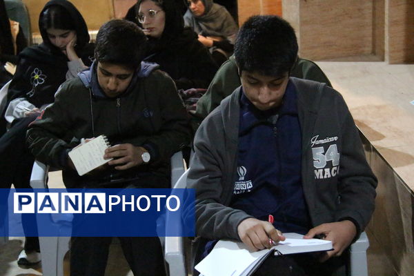 کارگاه آموزشی خبرنگاری ویژه دانش‌آموز خبرنگاران پانا در یزد