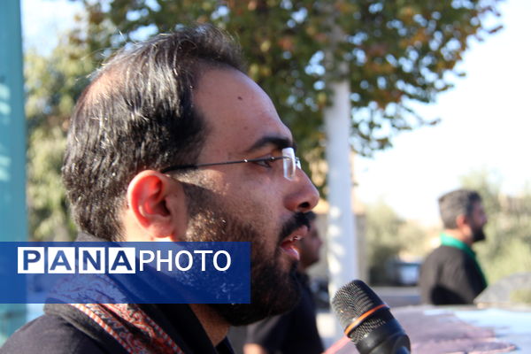 دسته عزای شهادت حضرت فاطمه الزهرا (س) در امامشهر یزد