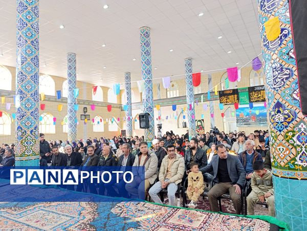 مراسم بزرگداشت ولادت حضرت امام علی (ع) و گرامیداشت روز پدر در حسینیه قمر بنی‌هاشم سفید‌دشت