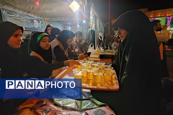 مراسم یادبود شهدای خدمت در شهرستان نیشابور