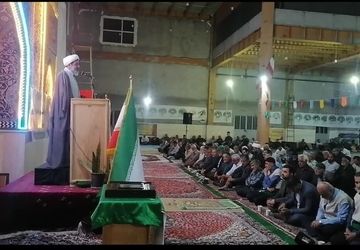 جشن دهه کرامت با حضور خادمیاران آستان قدس رضوی در دیباج