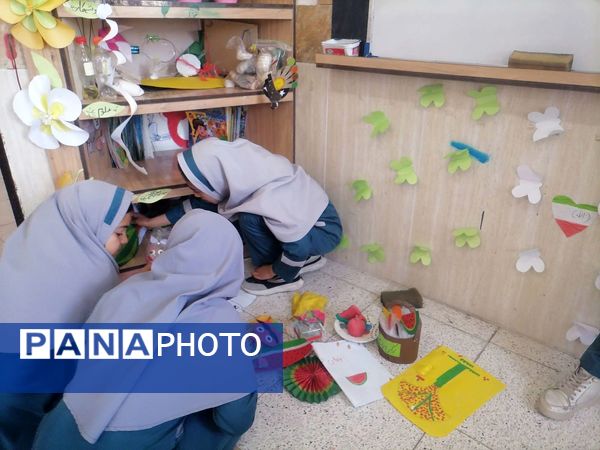 خانه تکانی آموزشگاه زهرا عبدالهیان به مناسبت فرارسیدن عید نوروز 