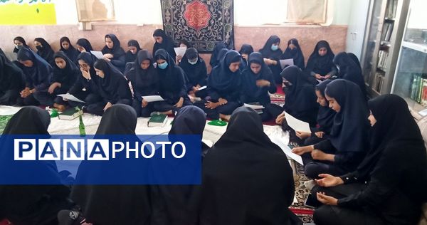 گرامیداشت مقام والای حضرت زهرا (س) در دبیرستان آسیه رضوان