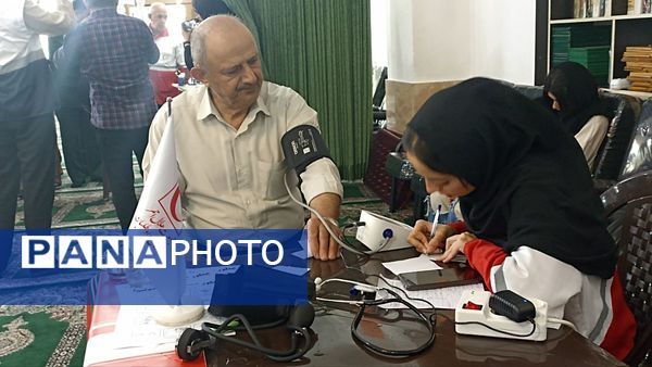 کاروان سلامت و ایستگاه سلامت در شهرستان محمودآباد