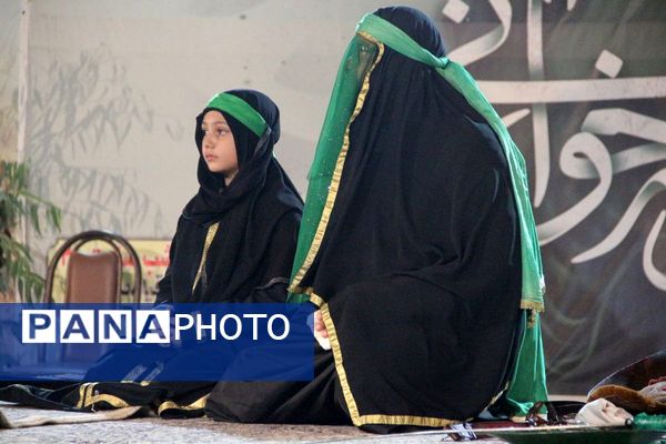 روایت غیرت، وفاداری و ایثار در شب سوم تعزیه‌خوانی مدرسه الغدیر قیامدشت