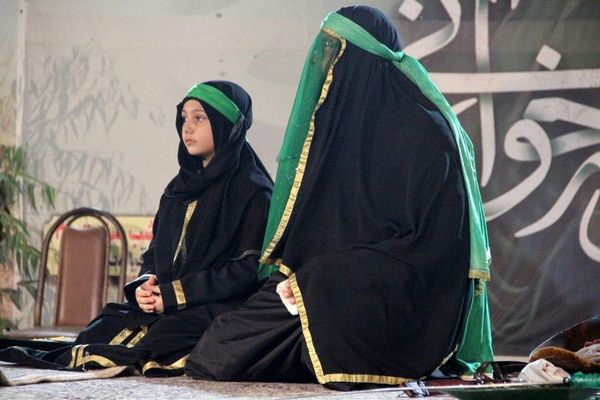 روایت غیرت، وفاداری و ایثار در شب سوم تعزیه‌خوانی مدرسه الغدیر قیامدشت