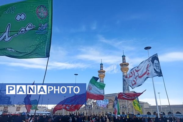 راهپیمایی یوم الله ۲۲بهمن، تجدید میثاق با آرمان‌های اسلام در مشهد مقدس