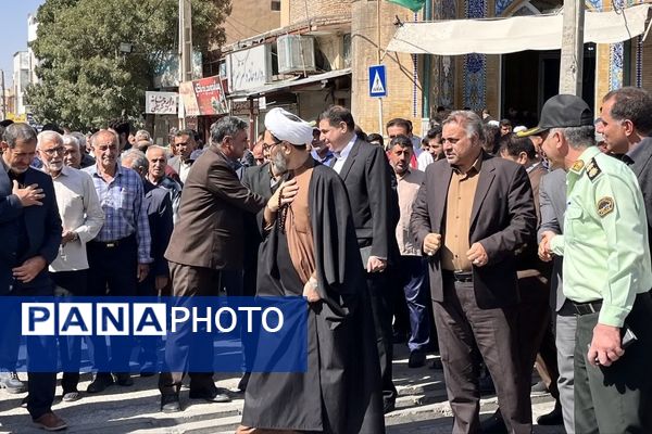 نمازجمعه و راهپیمایی در اسلام آباد غرب