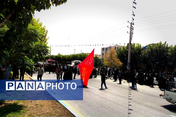 خیل عاشقان حسینی در مسیر جاماندگان اربعین رباط کریم
