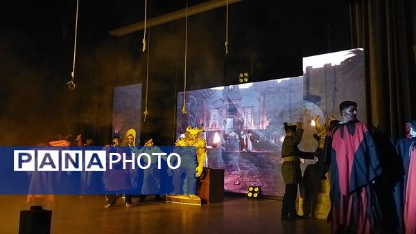 نمایش بزرگ از ابلیس تا صهیون در نیشابور 