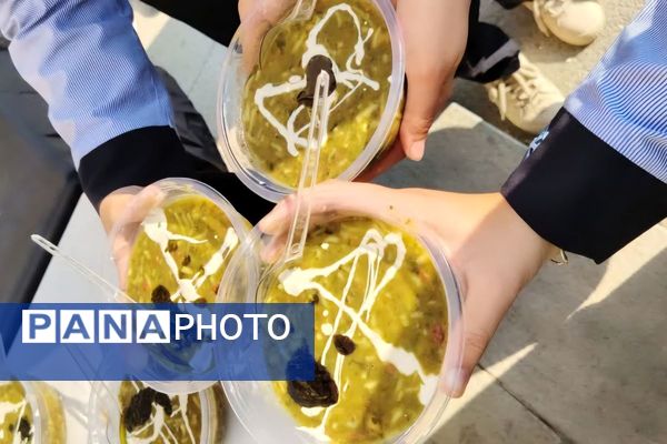  آیین عزاداری حضرت فاطمه زهرا(س) در مدرسه فرزانگان1 اسلامشهر 