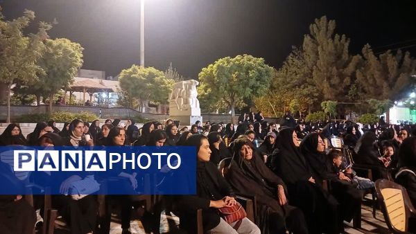 برگزاری مراسم عزاداری شب ششم ماه‌محرم در شهر نیم‌‌ور