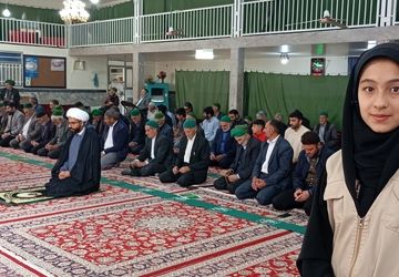 دومین  نماز جمعه آبان  ماه در شهر بار نیشابور 