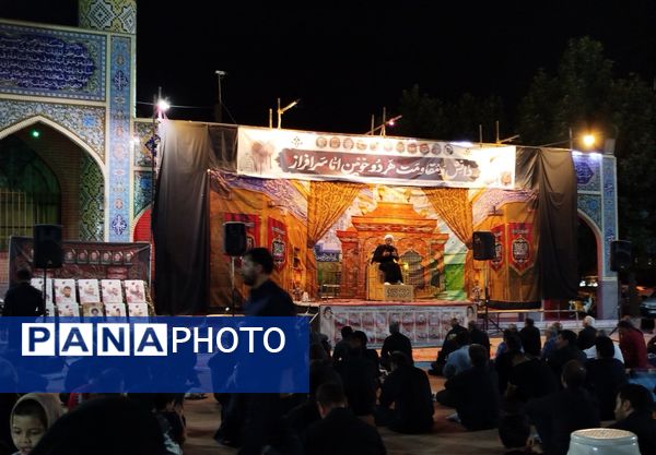 مراسم دهه اول محرم در گلزار شهدای نیشابور