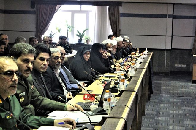 نشست شورای هماهنگی آیین وداع و خاکسپاری شهدای گمنام در قم