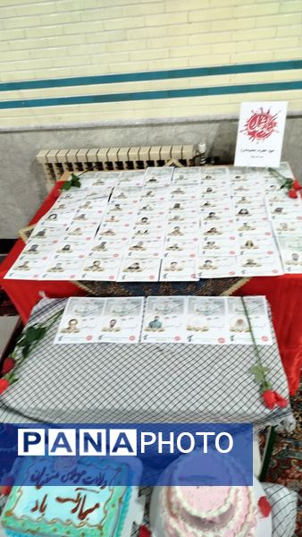 بدرقه دانش‌آموزان معتکف در شهرستان هوراند