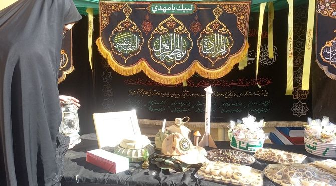 مراسم بزرگداشت شهادت حضرت فاطمه زهرا (س) در دبیرستان فرهنگ برگزار شد 