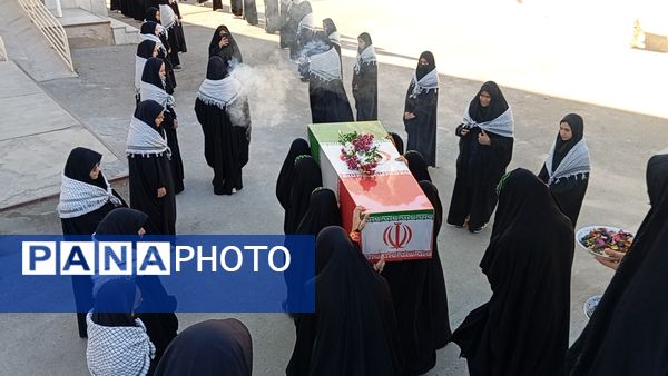 رویداد «لاله‌های روشن» همراه با استقبال از شهید گمنام