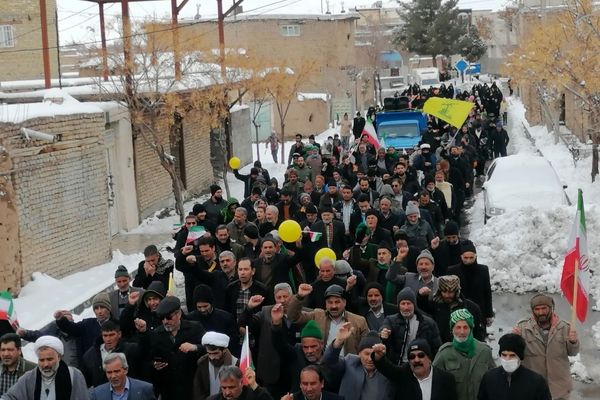 راهپیمایی ۲۲ بهمن، تجلی اتحاد و اراده ملی در بایگ
