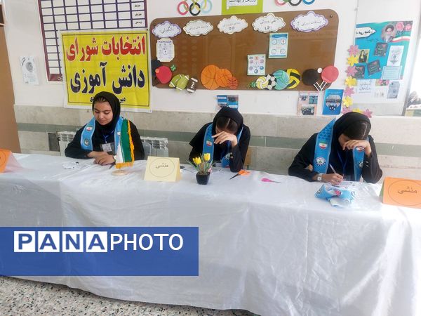 انتخابات شورای دانش آموزی در زاوه