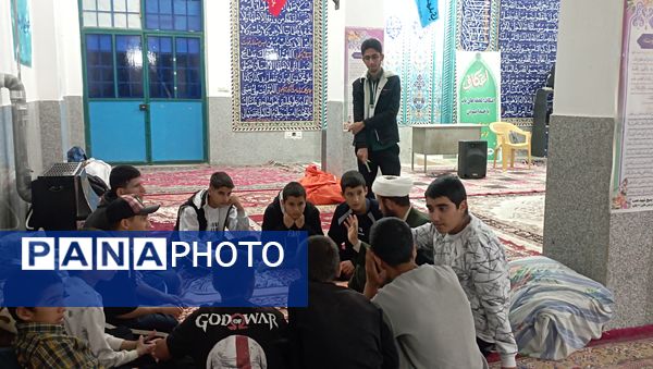 برگزاری مراسم معنوی اعتکاف در شهر پاتاوه 