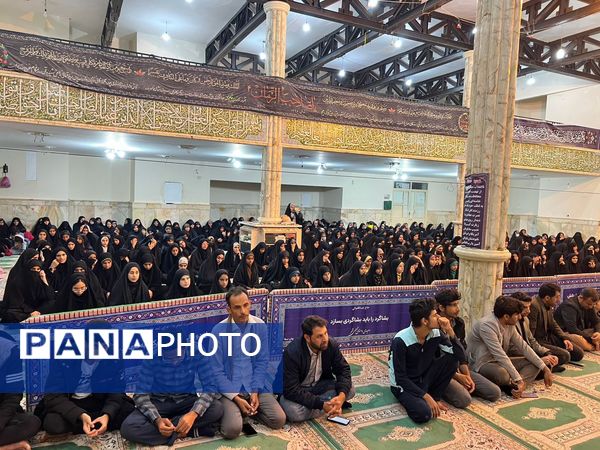 مراسم پنجمین سالگرد حاج قاسم در خمینی شهر بشاگرد