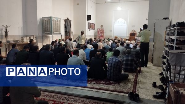 برگزاری مراسم ارتحال امام خمینی ره در خلیل آباد 
