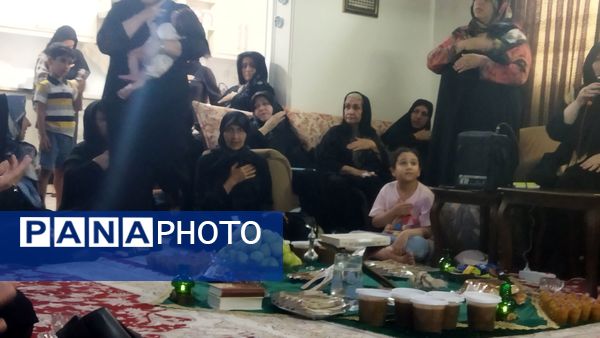 بر پایی روضه خانگی در قائمشهر
