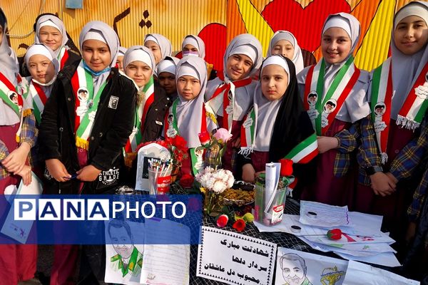 زنگ حماسه و ایثار به یاد سردار دل‌ها در مدارس پیشوا