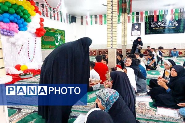 تجلیل از منتخبان مسابقات قرآنی در جشن بزرگ عید غدیر خم در شهرستان باشت