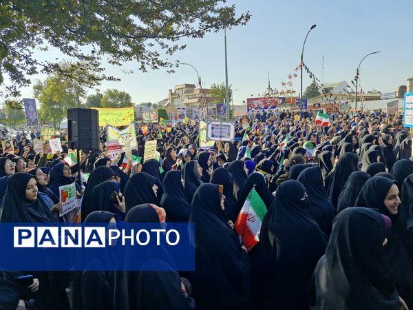 فریاد استکبارستیزی از رشت تا عرش