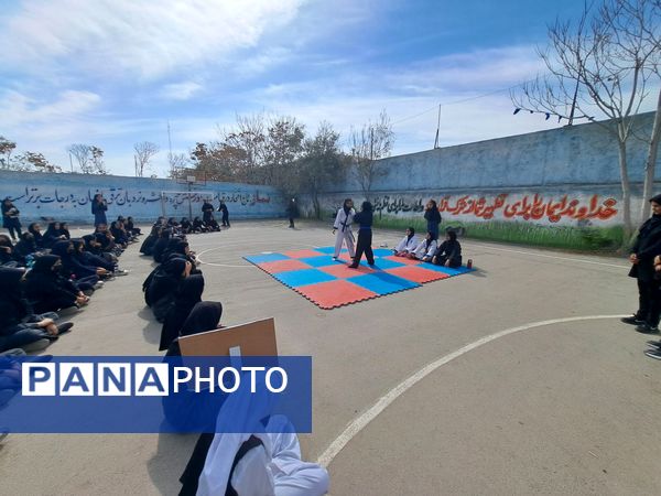 المپیاد ورزشی درون مدرسه ای در آموزشگاه تکتم باخرز