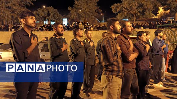 مراسم عزاداری شب تاسوعای حسینی در شهرستان مارگون 