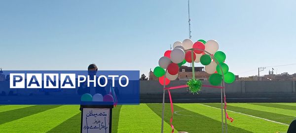  آیین افتتاح طرح شهید سردار سلیمانی در باخرز