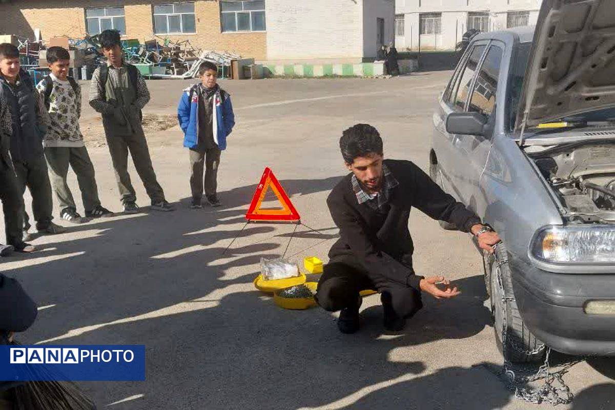 یک روز پرشور و ماندگار در مدرسه باقرالعلوم فیروزکوه