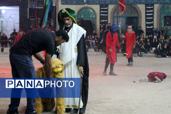 آیین تعزیه‌خوانی عاشورا حسینی در پشته ایسین