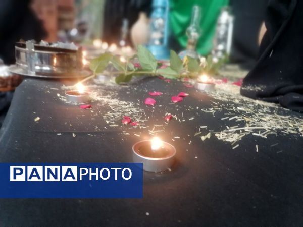 سوگواری دهه فاطمیه ویژه دانش آموزان آموزشگاه زهرا عبداللهیان ارغا 