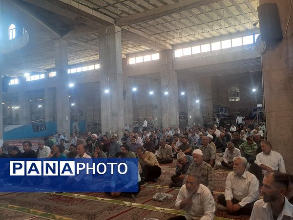 نماز جمعه در دهه سوم محرم در نیشابور